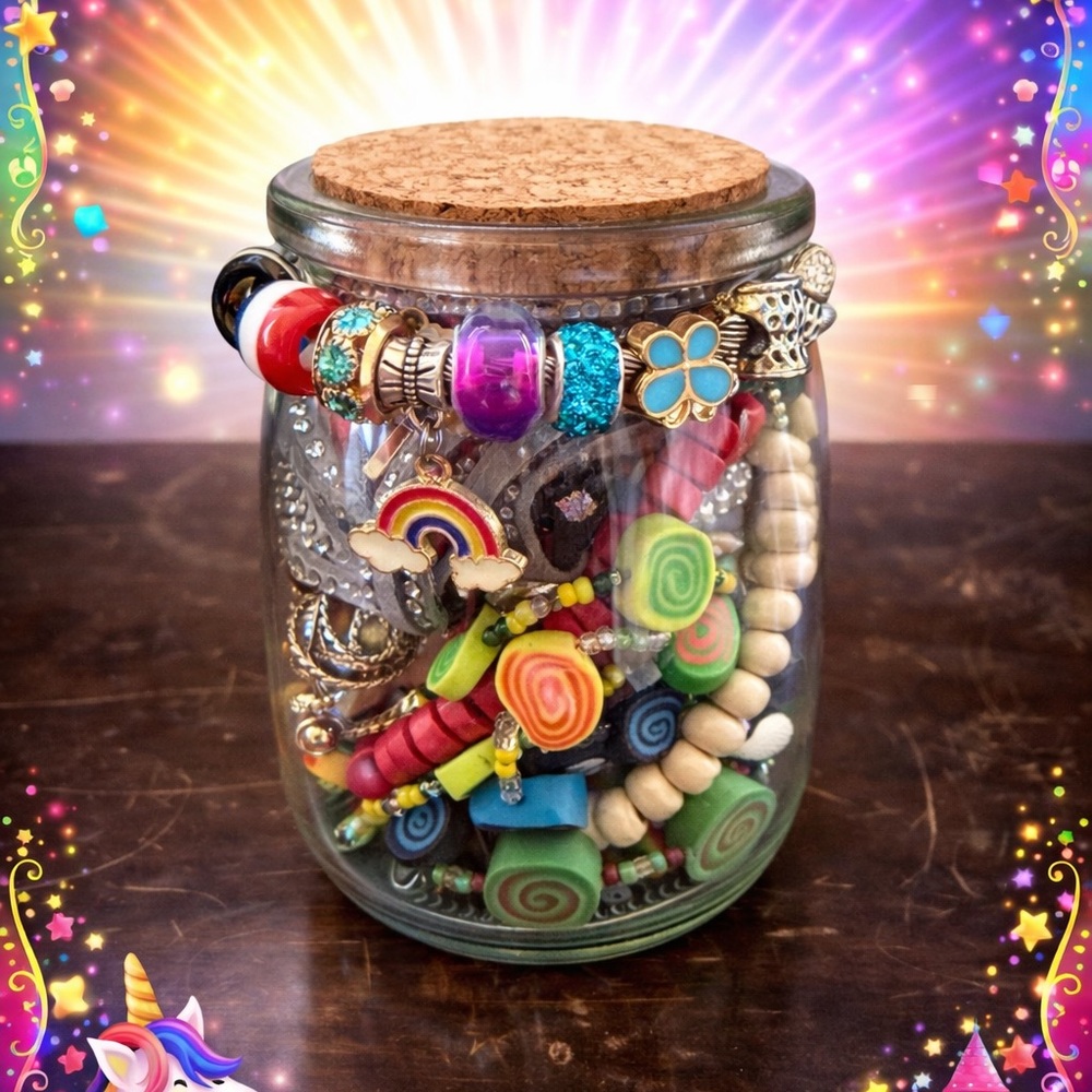 ❤️ KID’S SMALL MYSTERY JEWELRY JAR!